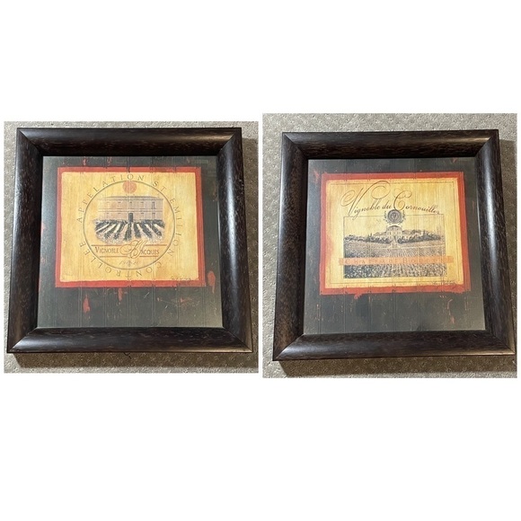 2 Mary Beth Zeitz Limited Edition Prints Cooking School Sign Framed Art